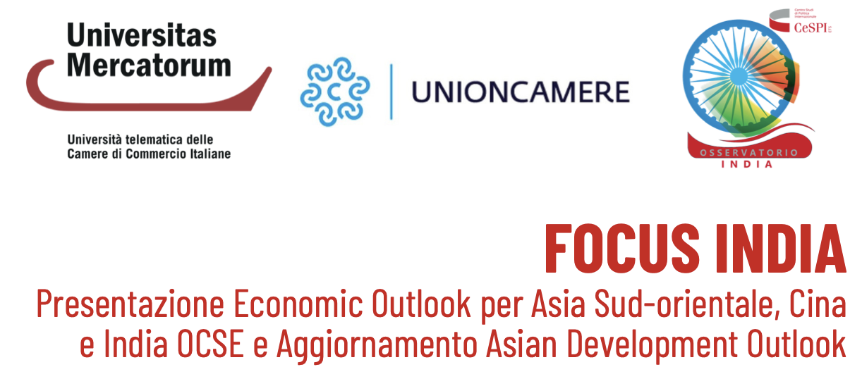 Presentazione Economic Outlook OCSE e Aggiornamento Asian Development Outlook